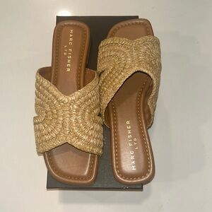 Marc Fisher Narda raffia sandal